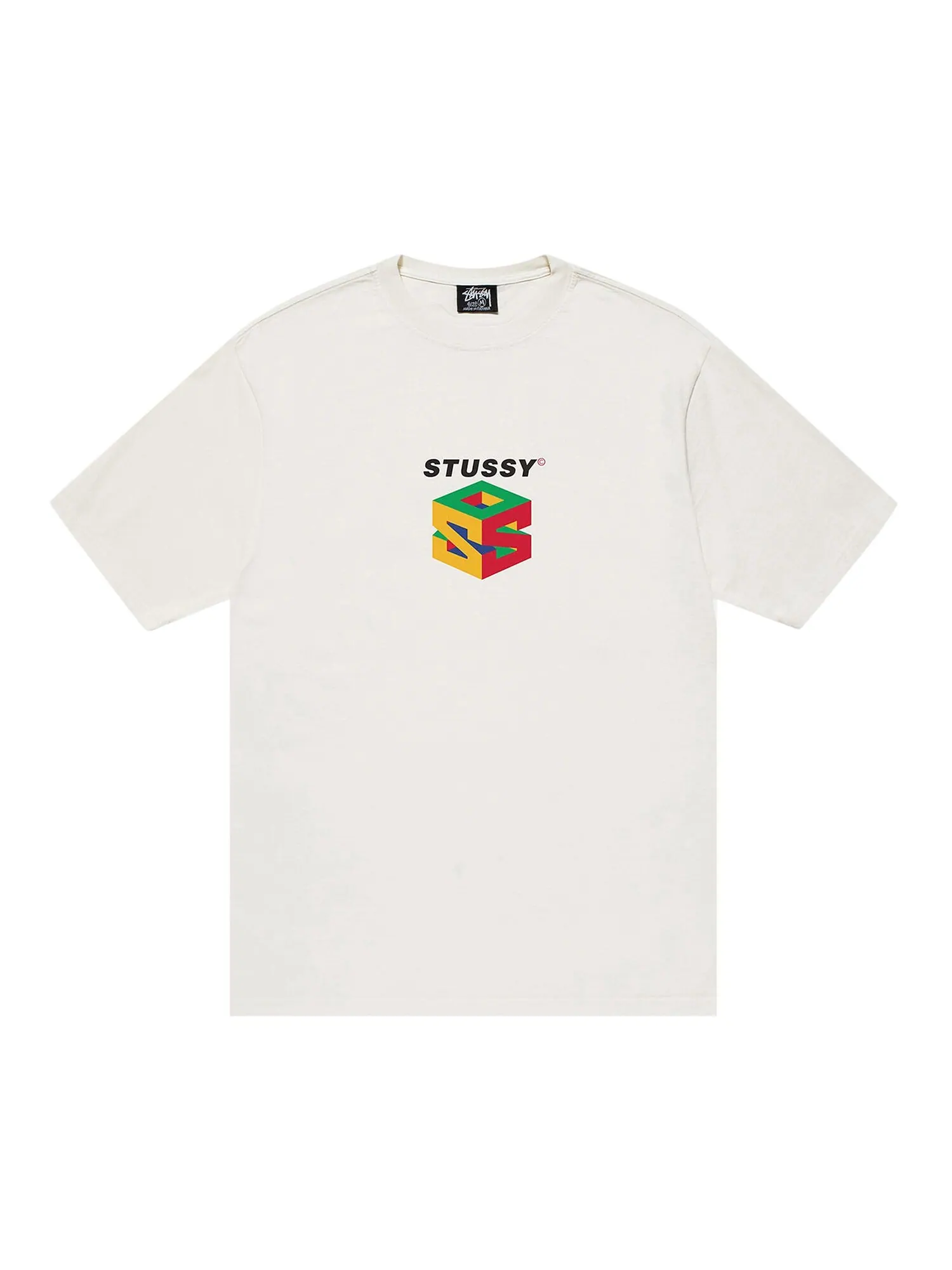 Футболка Stussy S64, окрашенная в пигмент