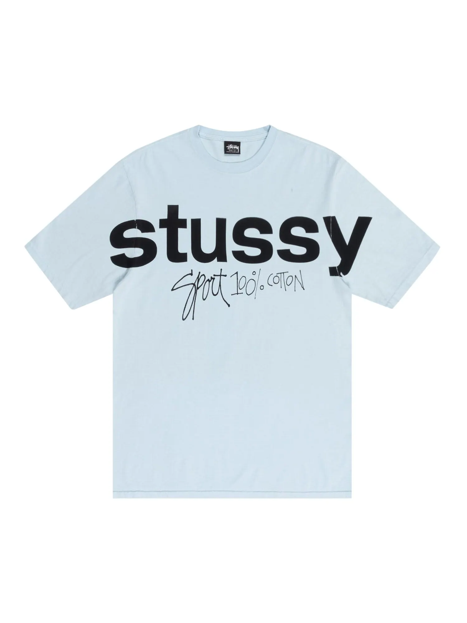 Футболка Stussy Sport, 100% пигментированная