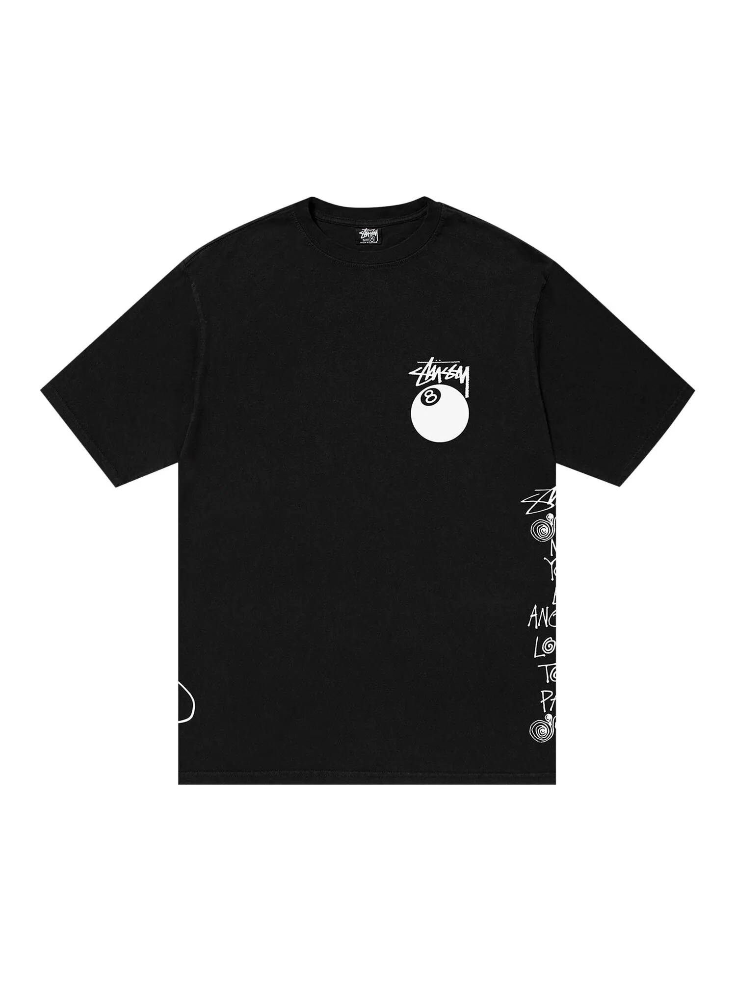 Футболка Stussy Test Strike, окрашенная в пигмент
