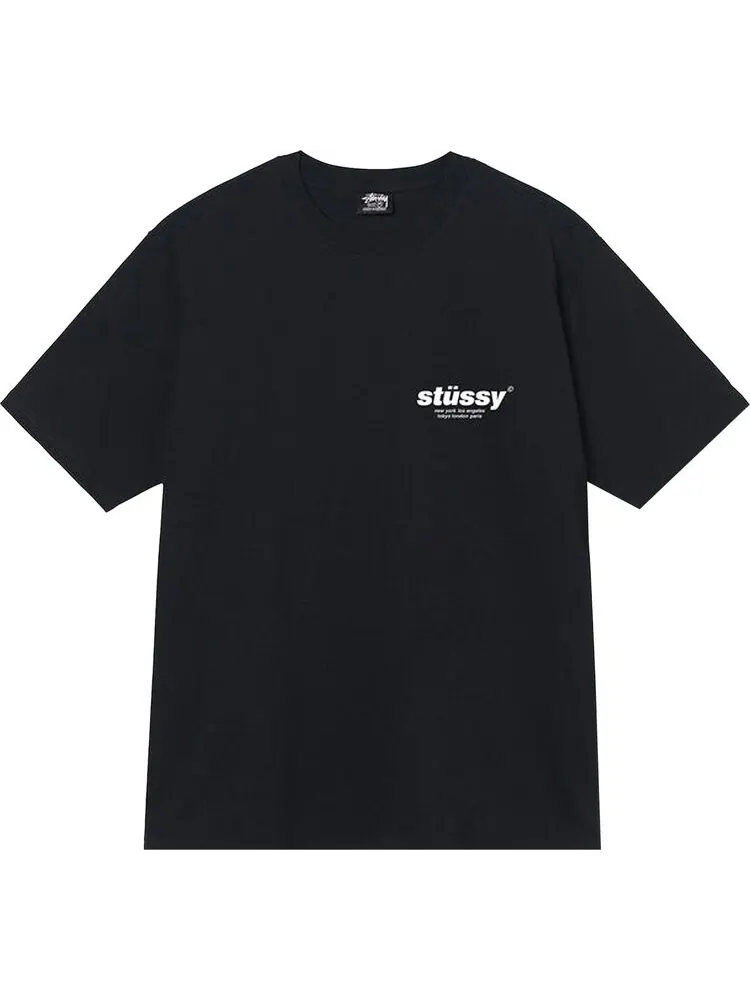 Футболка Stussy Gumball Tee 'Black' — изображение 1 из 2, черный