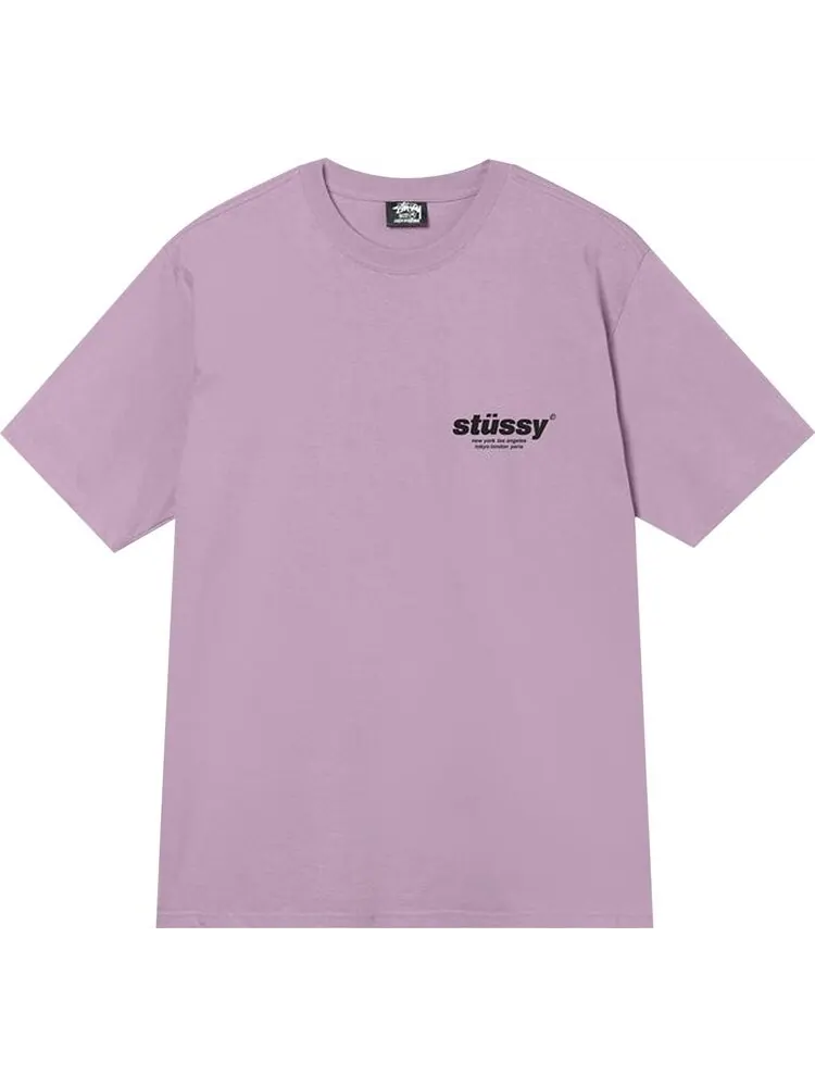 Футболка Stussy Gumball Tee 'Orchid' — изображение 1 из 2, фиолетовый