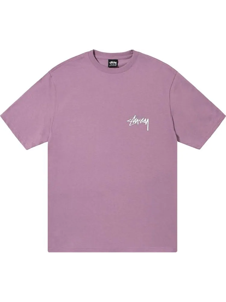 Футболка Stussy One World Tee 'Orchid' — изображение 1 из 2, фиолетовый