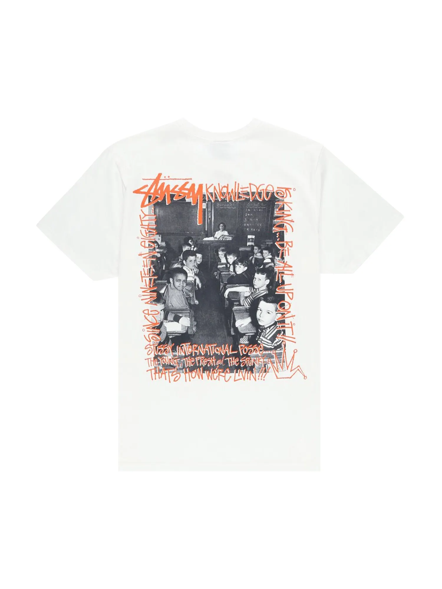 Классная футболка Stussy — изображение 2 из 2, белый