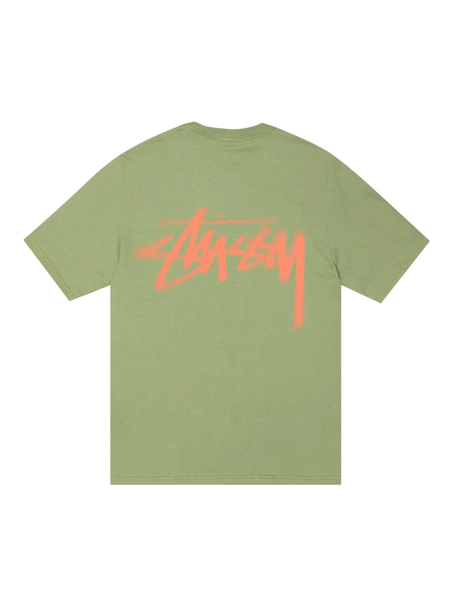 Футболка Stussy Dizzy Stock, цвет Мосс — изображение 2 из 2