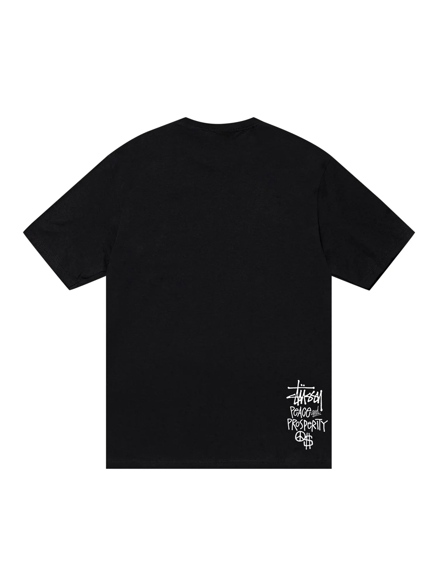 Футболка Stussy Peace & Prosperity — изображение 2 из 2, черный