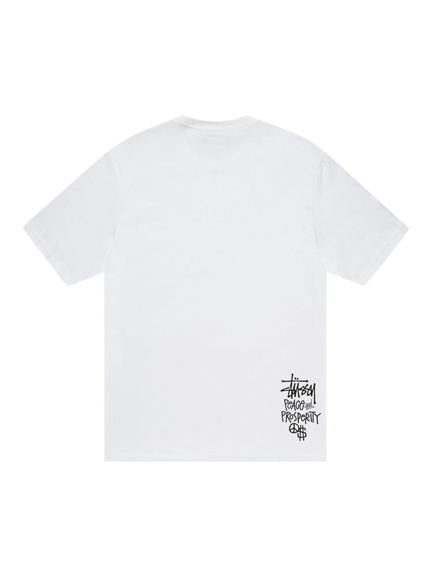 Футболка Stussy Peace & Prosperity — изображение 2 из 2, белый