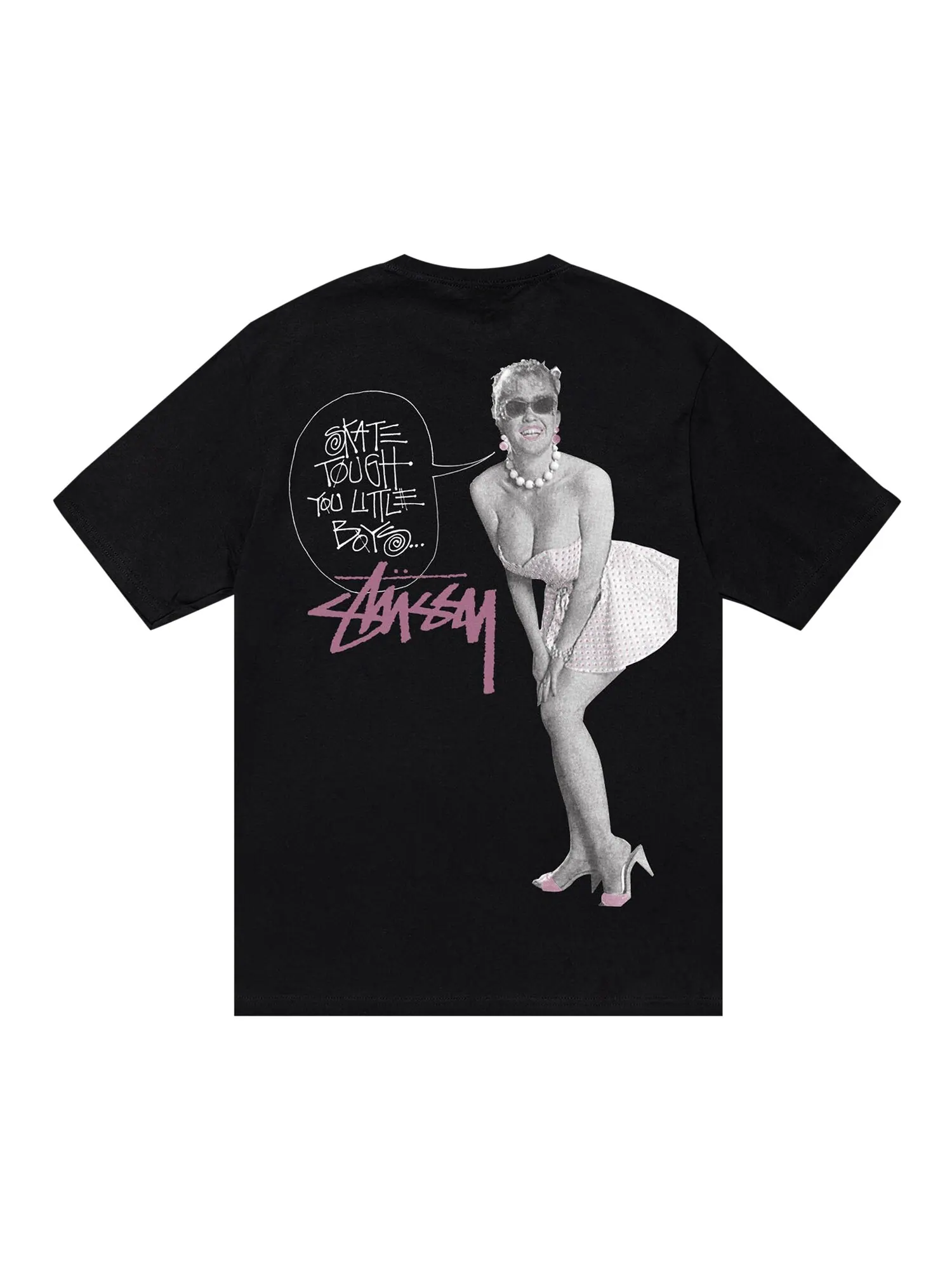 Футболка Stussy Skate Tough — изображение 2 из 2, черный