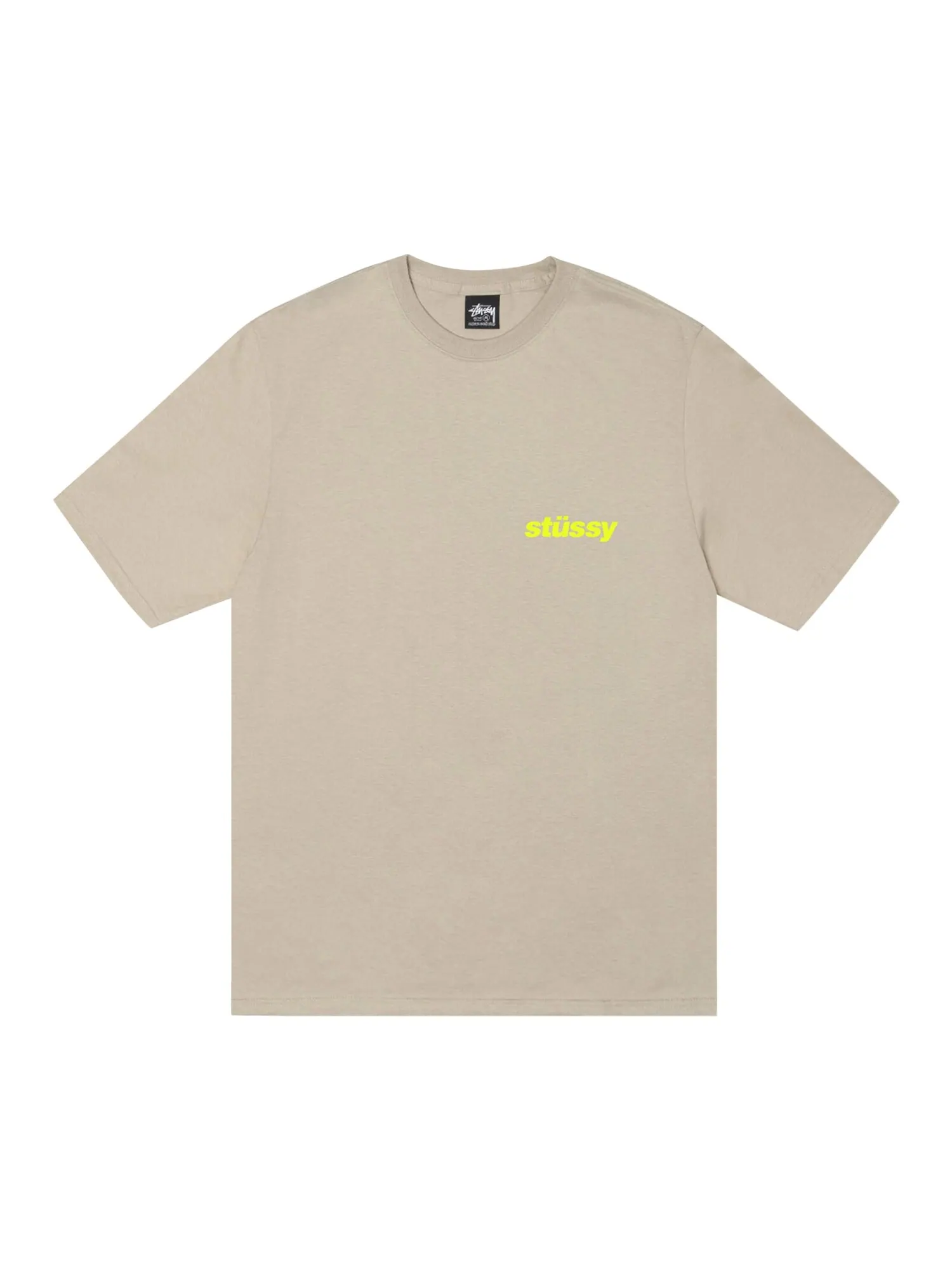 Наборная футболка Stussy цвета хаки