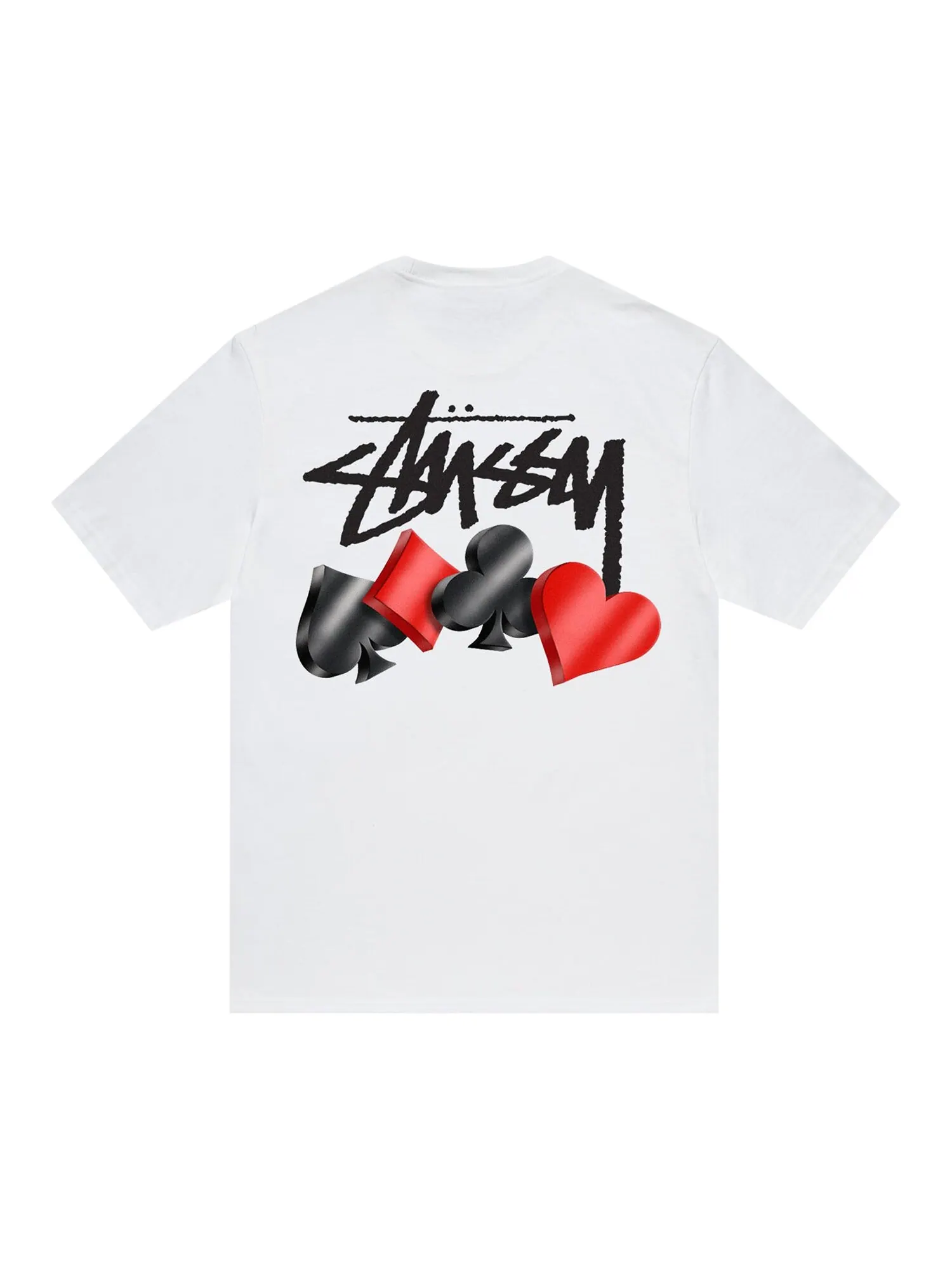 Футболка Stussy Suits — изображение 2 из 2, белый