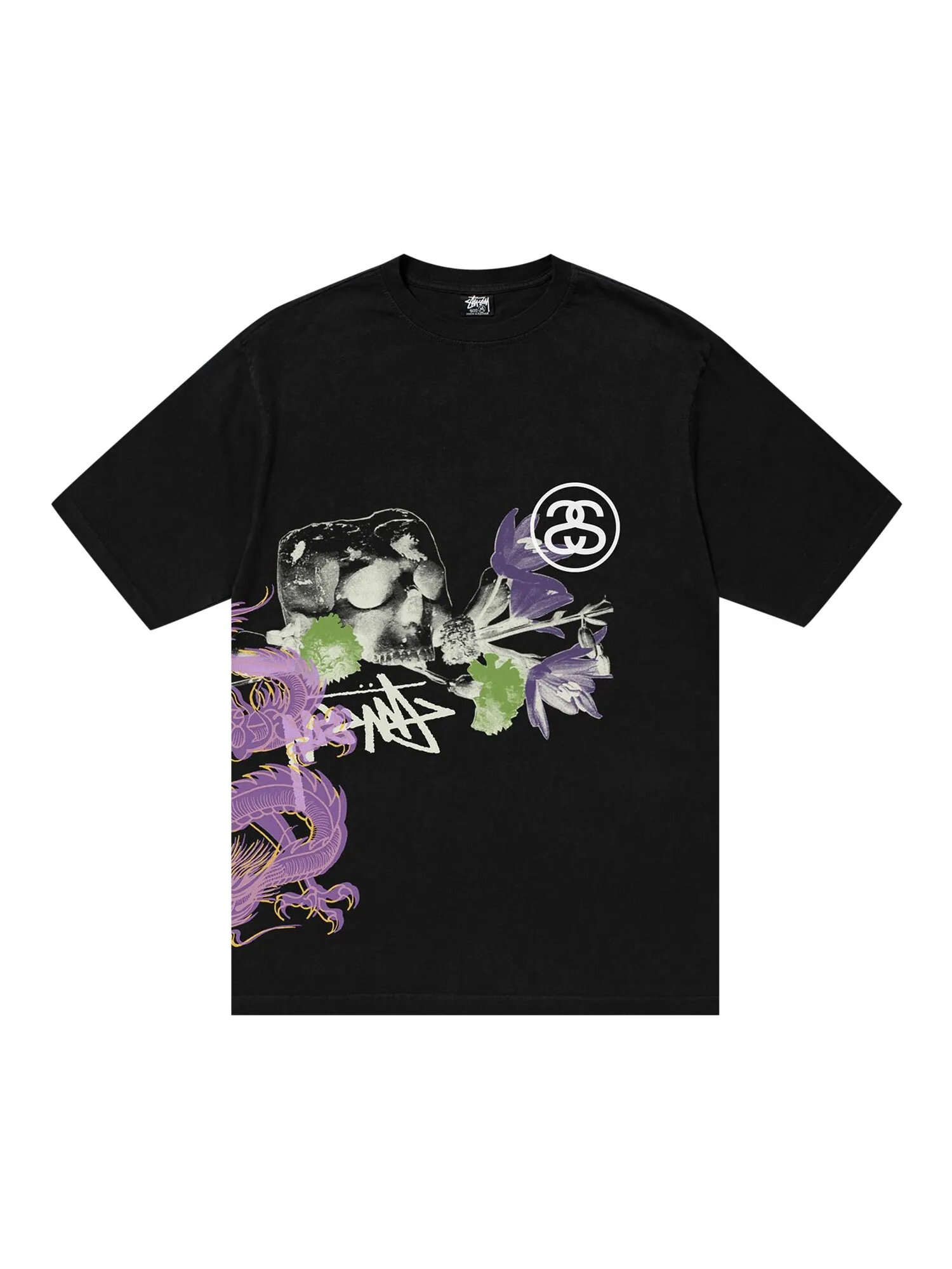 Футболка Stussy Strike, окрашенная в пигмент