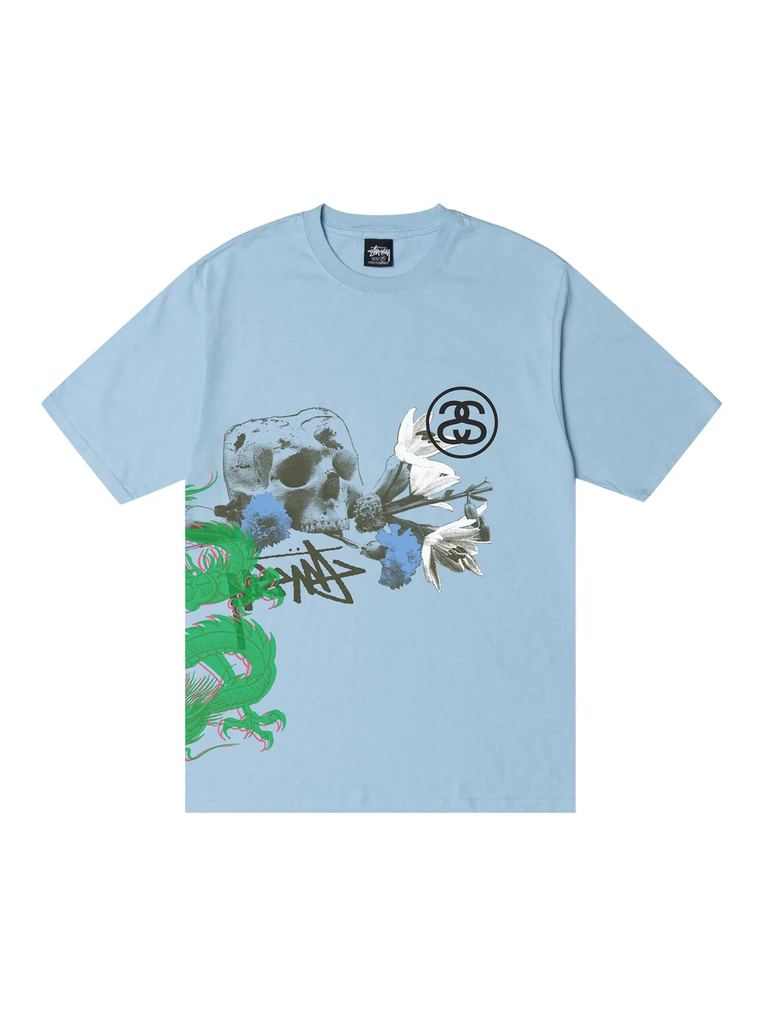 Футболка Stussy Strike, окрашенная в пигмент