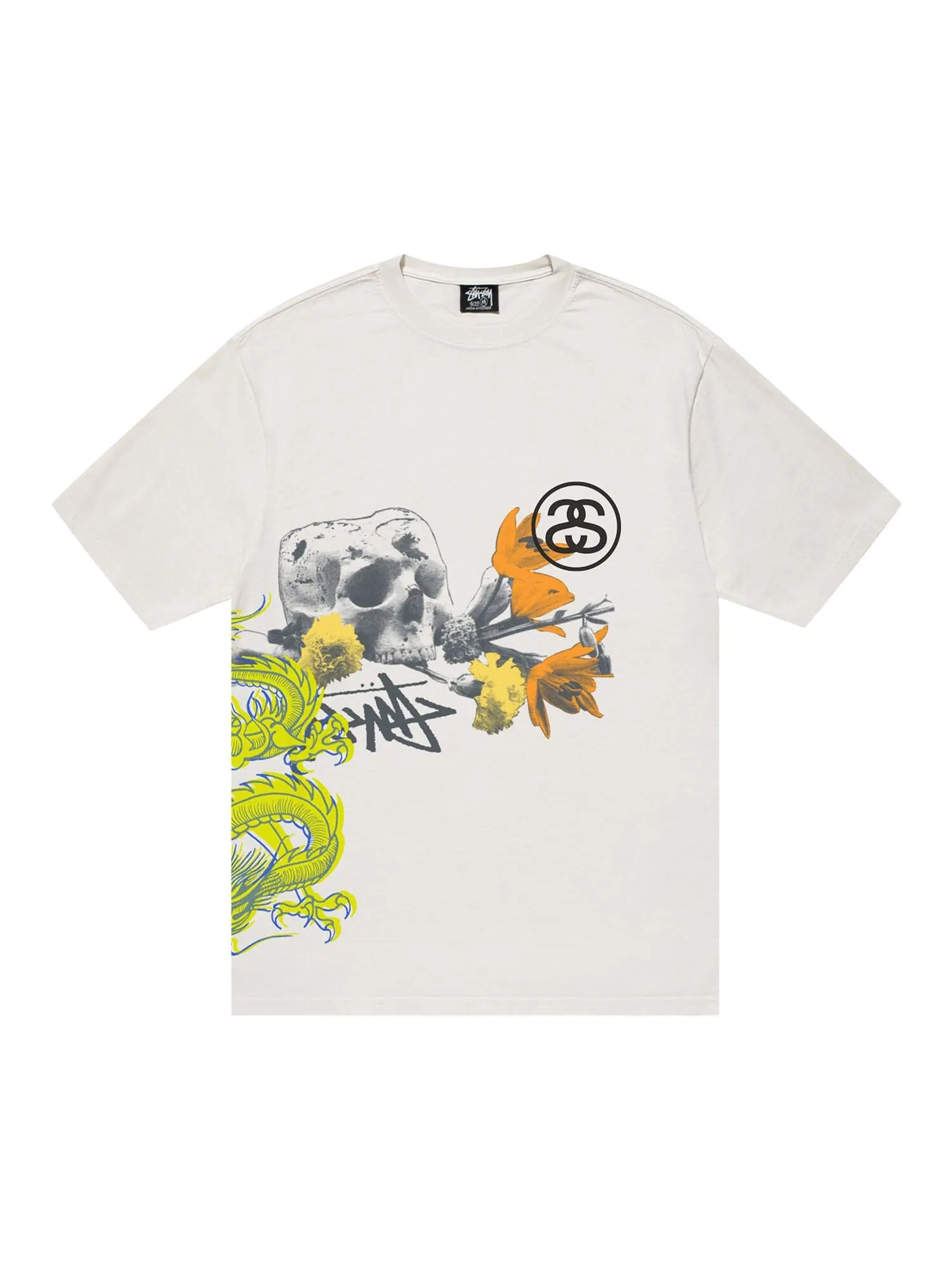 Футболка Stussy Strike, окрашенная в пигмент