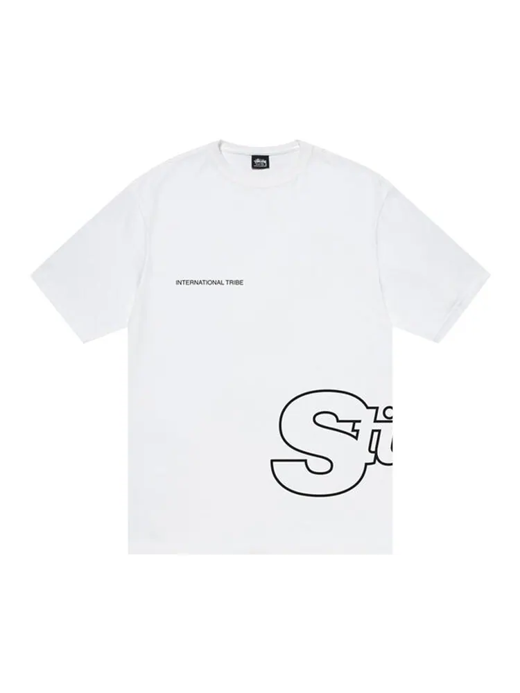 Футболка Stussy International Tribe Tee 'White' — изображение 1 из 2, белый