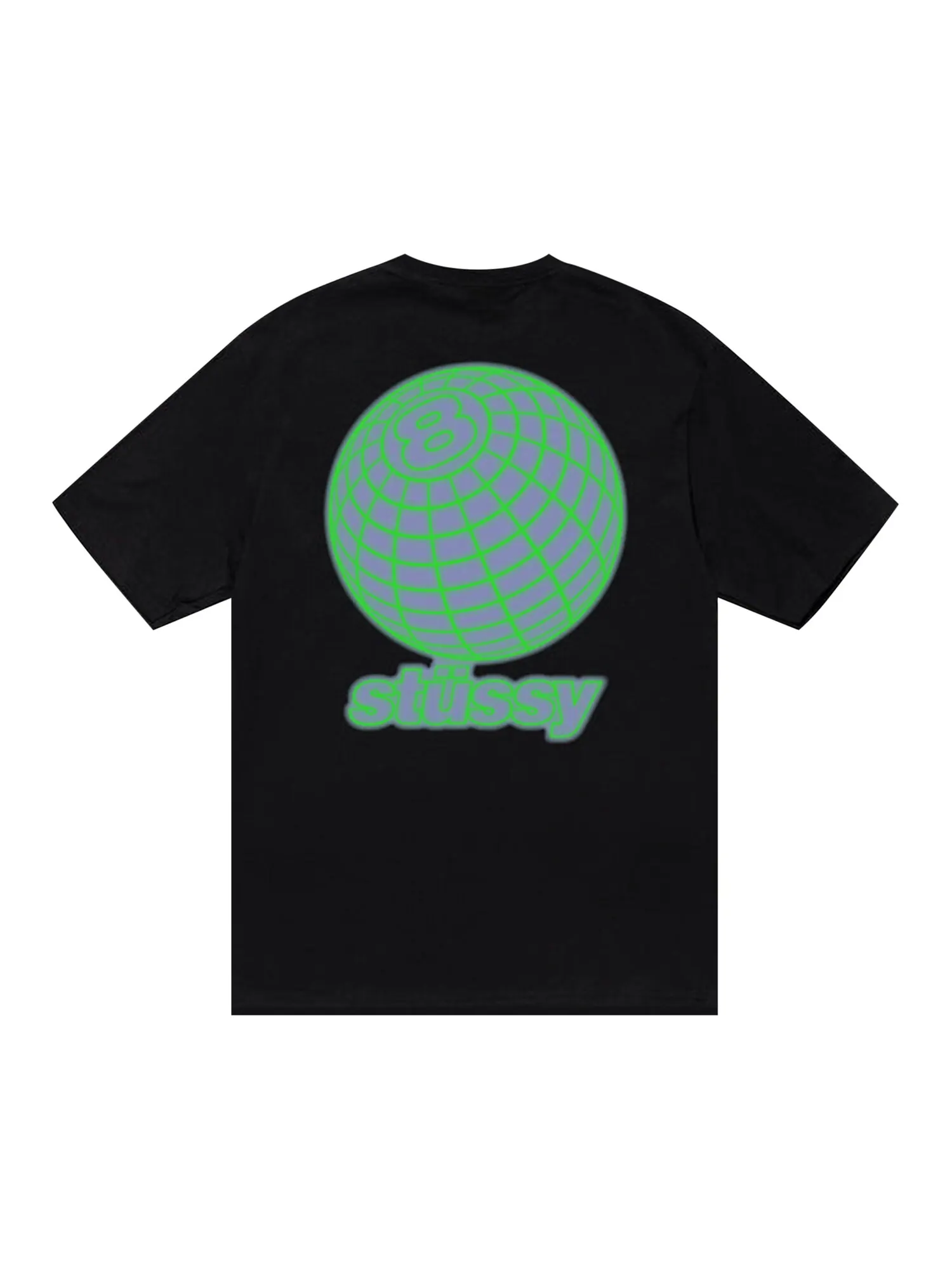Футболка Stussy с 8 мячами — изображение 2 из 2, черный