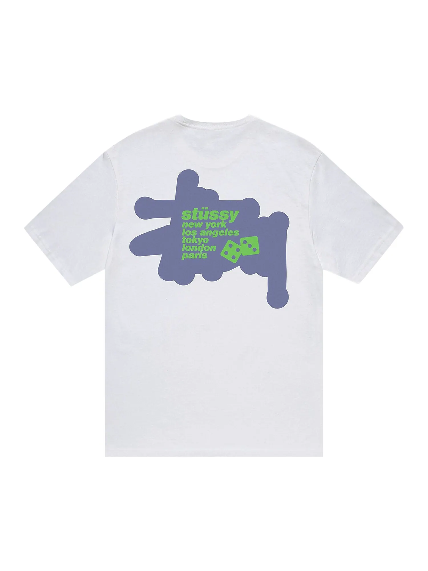 Футболка силуэта Stussy — изображение 2 из 2, белый