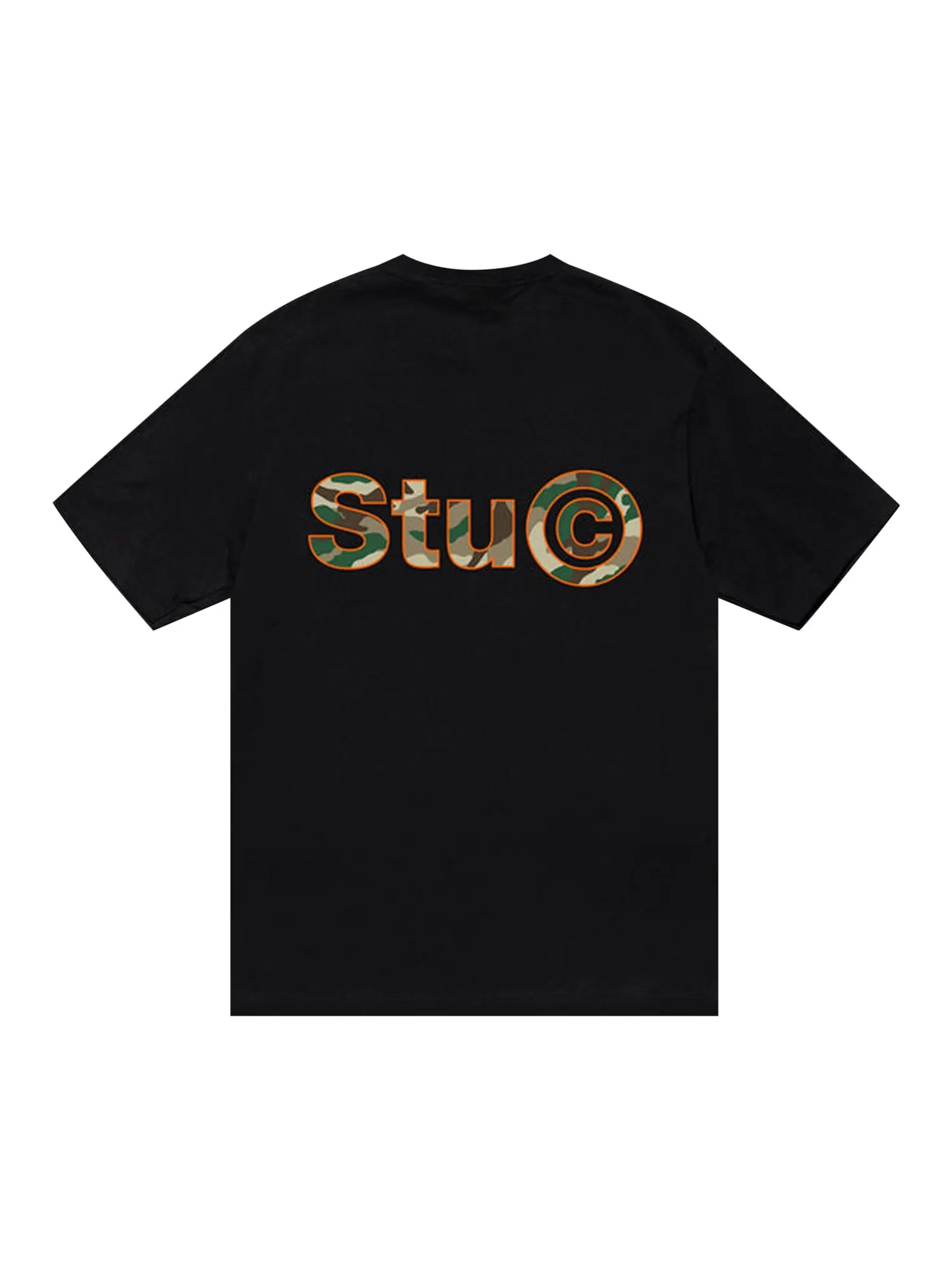 Футболка Stussy Stu C. Camo — изображение 2 из 2, черный
