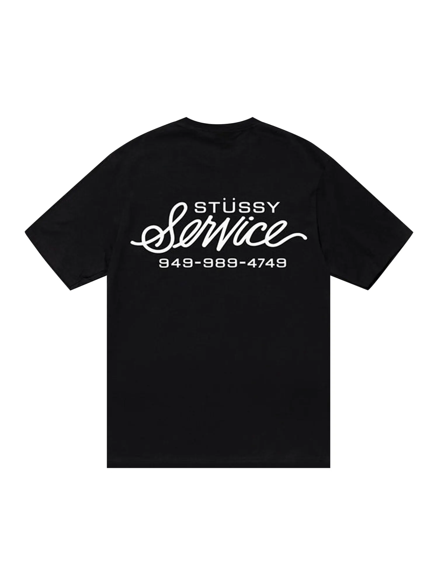 Футболка Stussy — изображение 2 из 2, черный