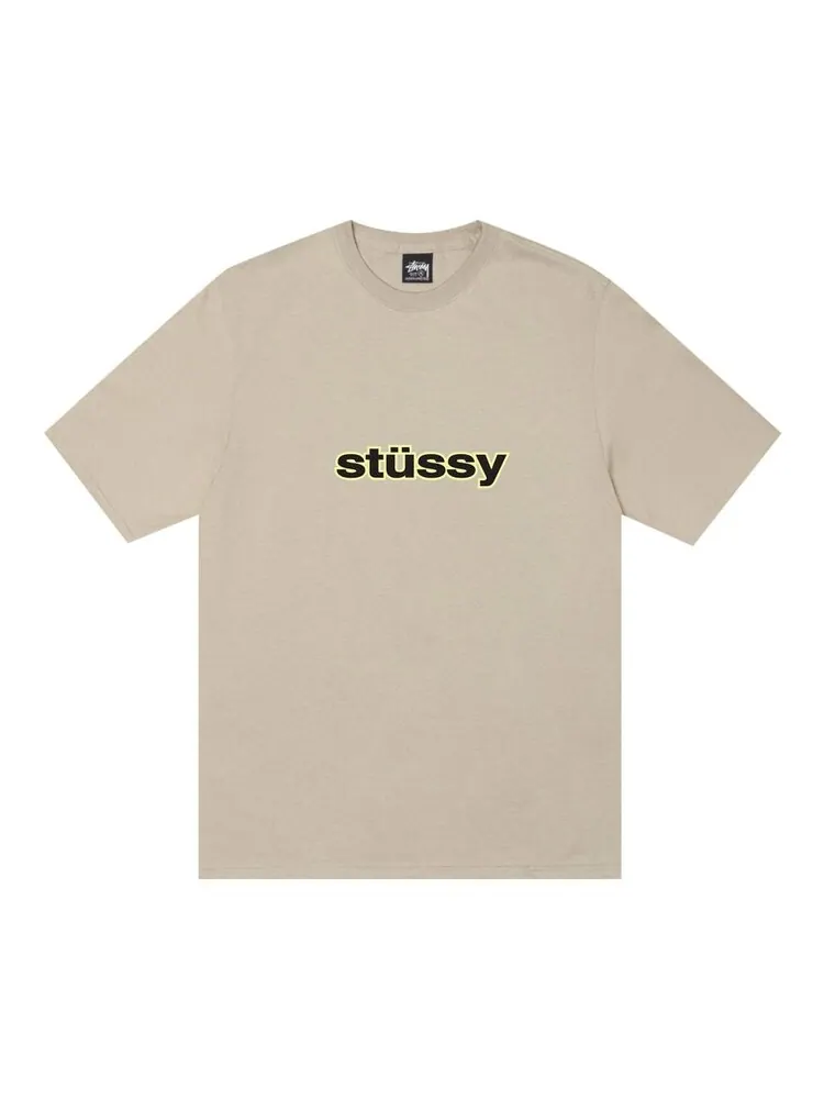 Футболка Stussy SS-Link 'Khaki' — изображение 1 из 2, загар