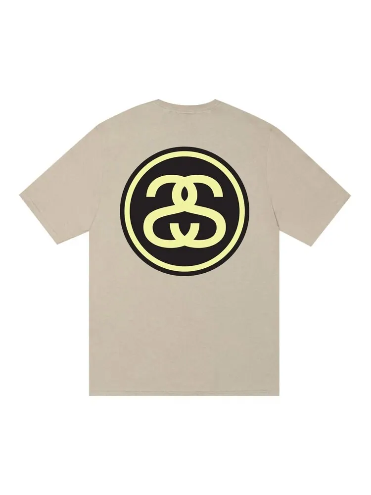 Футболка Stussy SS-Link 'Khaki' — изображение 2 из 2, загар