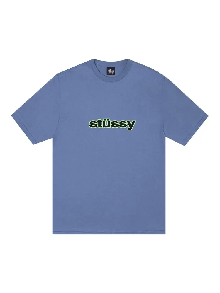Футболка Stussy SS-Link 'Storm' — изображение 1 из 2, синий