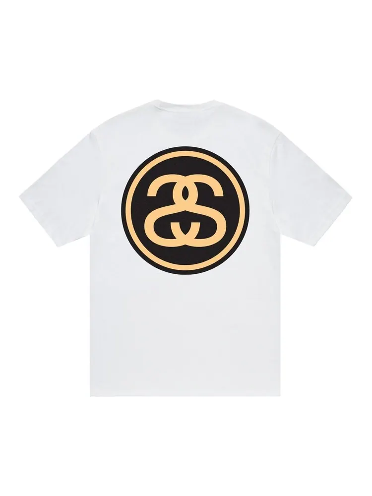 Футболка Stussy SS-Link 'White' — изображение 2 из 2, белый