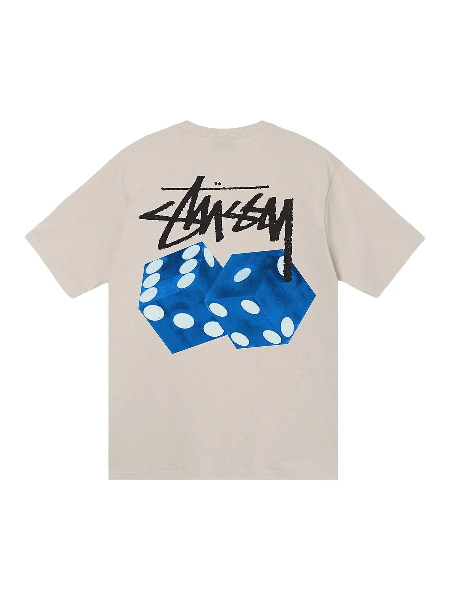 Футболка Stussy Dices Out Smoke — изображение 2 из 2, дымчатый