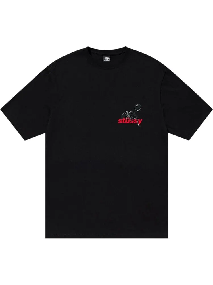 Футболка Stussy Apocalypse 'Black' — изображение 1 из 2, черный