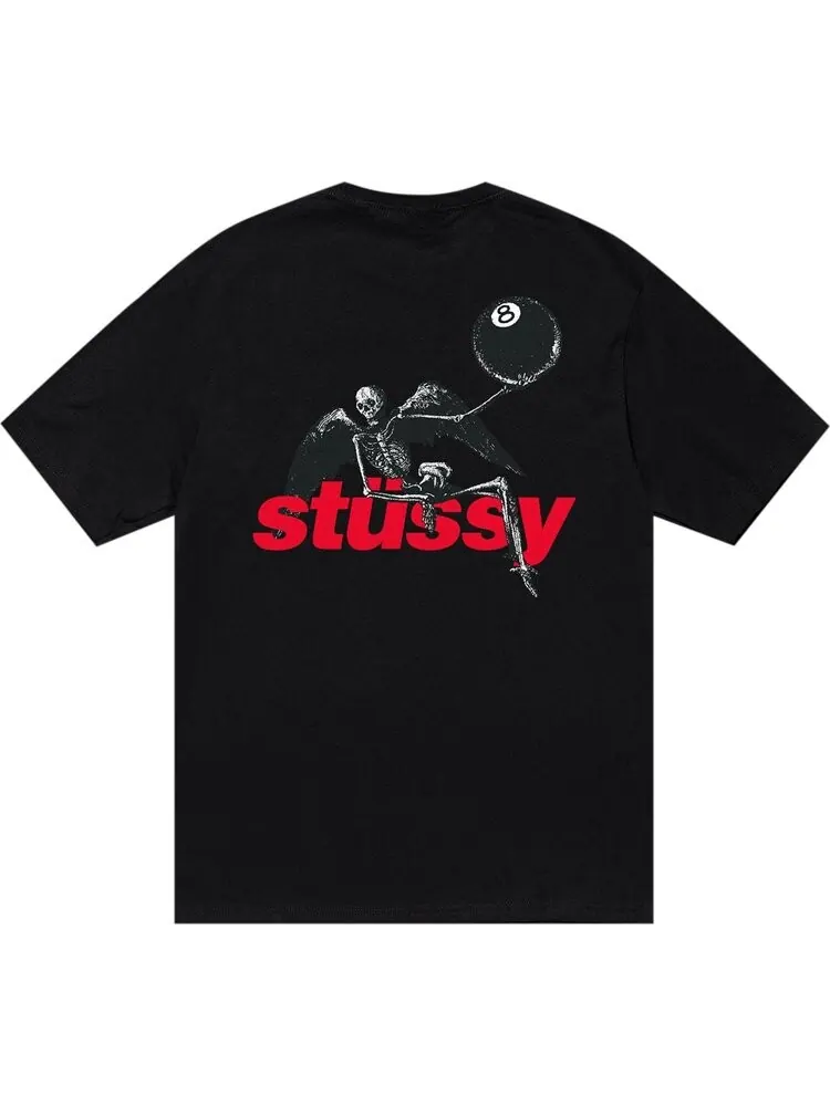 Футболка Stussy Apocalypse 'Black' — изображение 2 из 2, черный