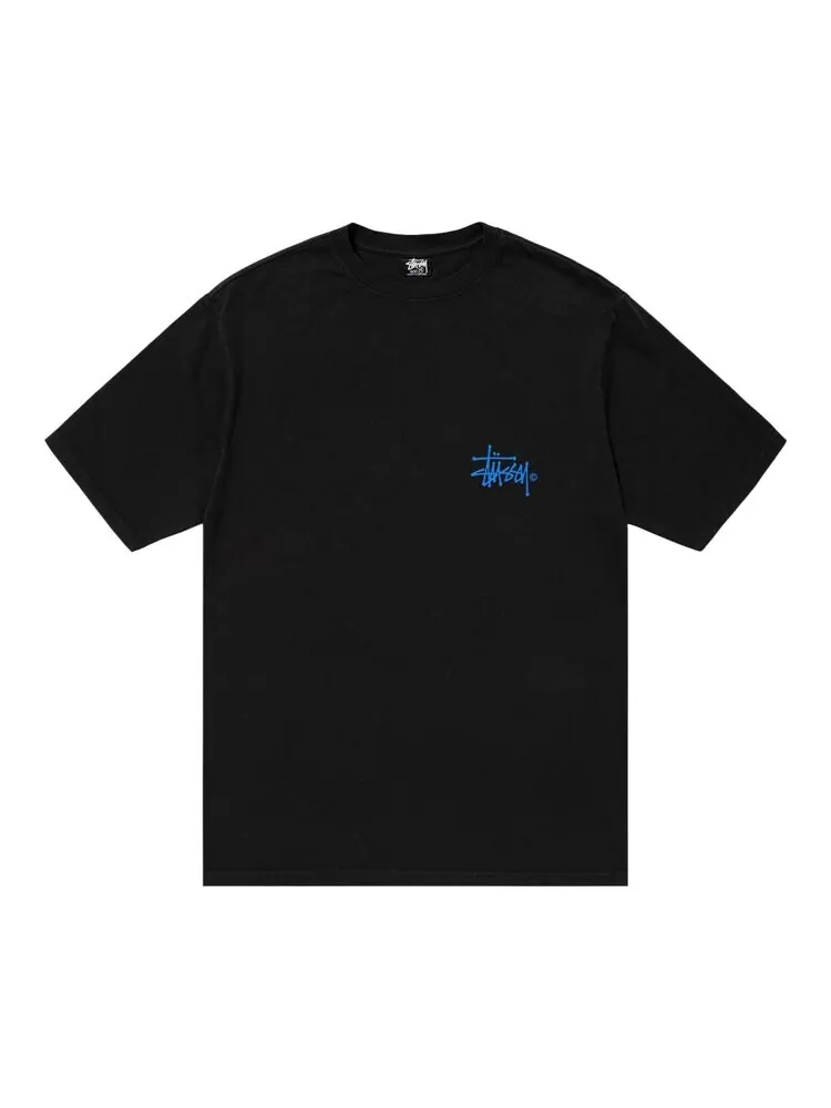Футболка Stussy Ist Venus Pigment Dyed 'Black' — изображение 1 из 2, черный