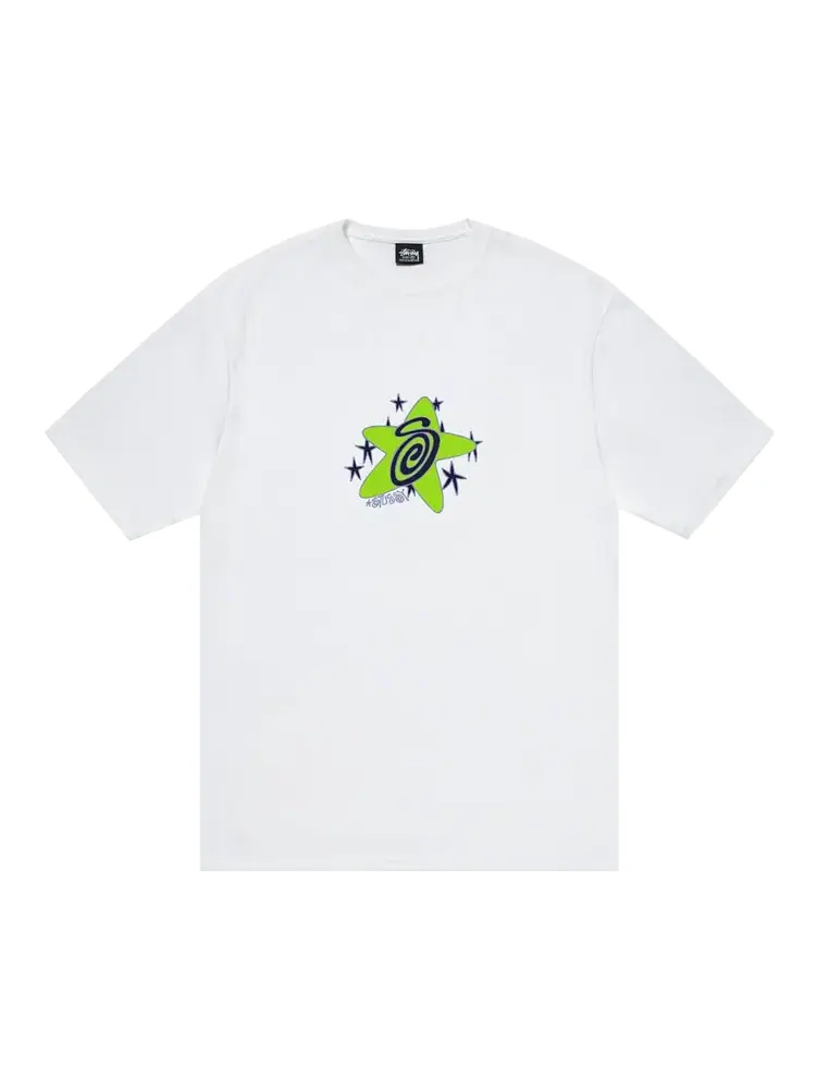 Футболка Stussy Galaxy 'White' — изображение 1 из 2, белый