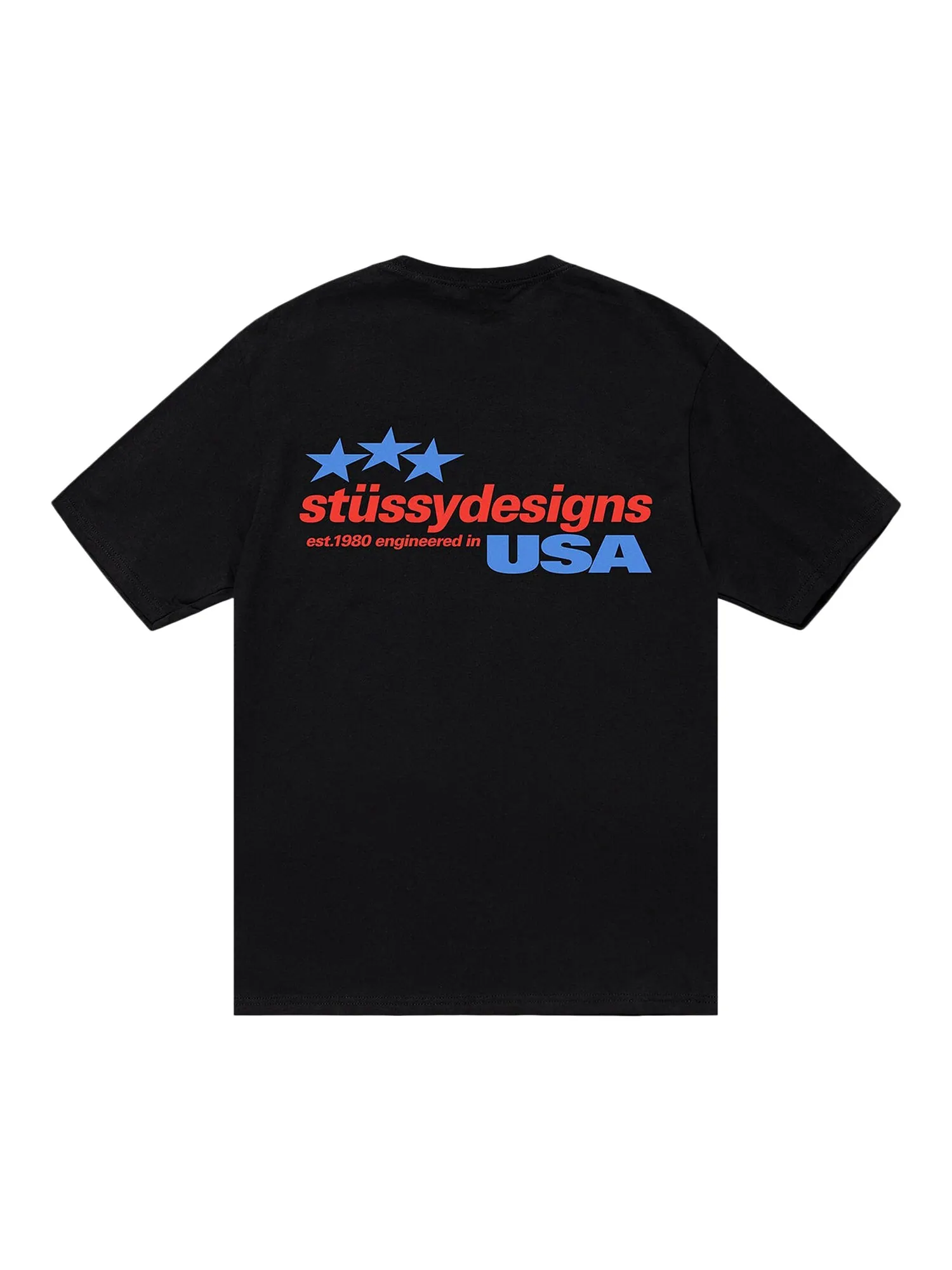 Футболка Stussy Designs USA — изображение 2 из 2, черный