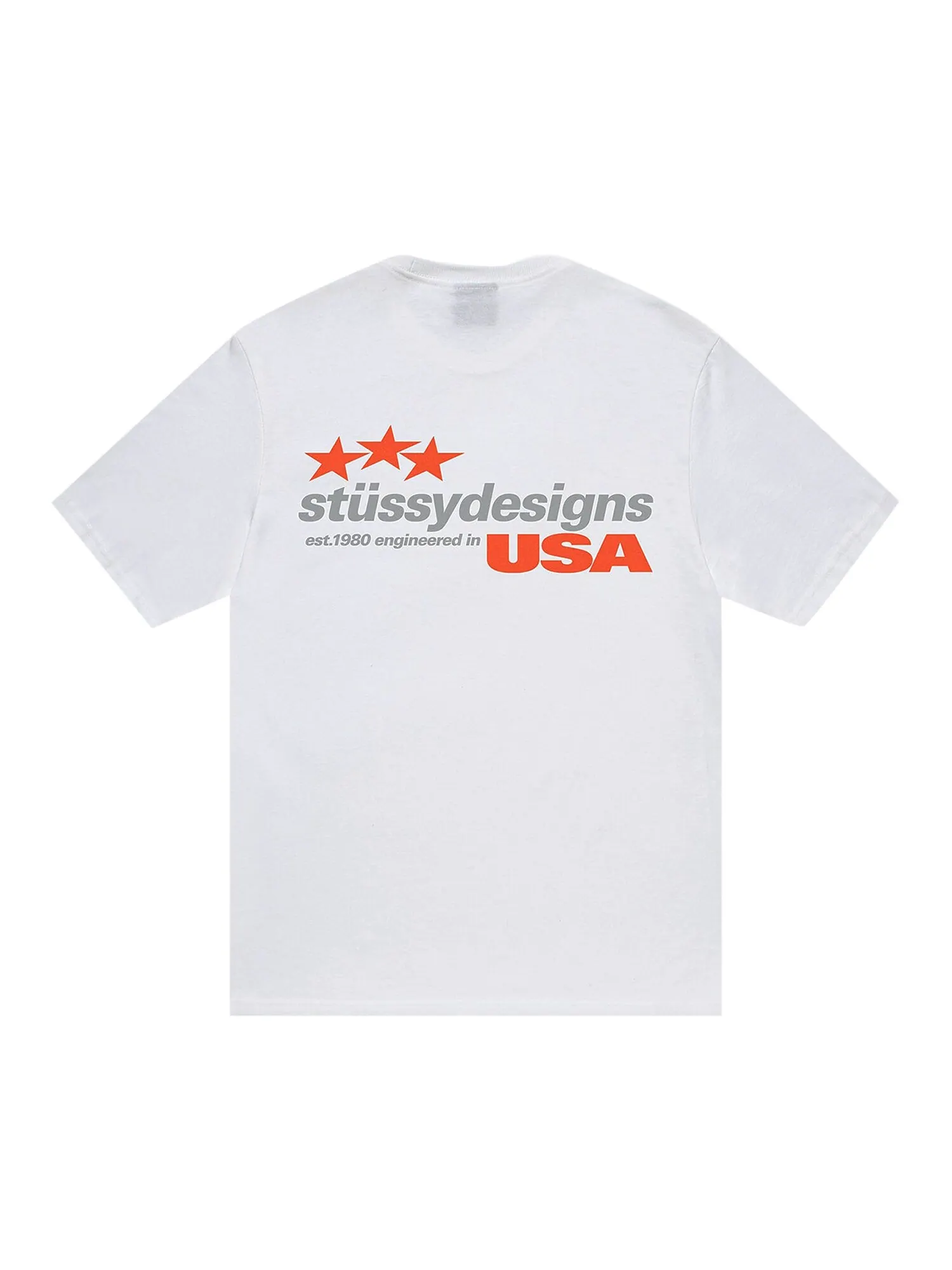 Футболка Stussy Designs USA Белая — изображение 2 из 2, белый