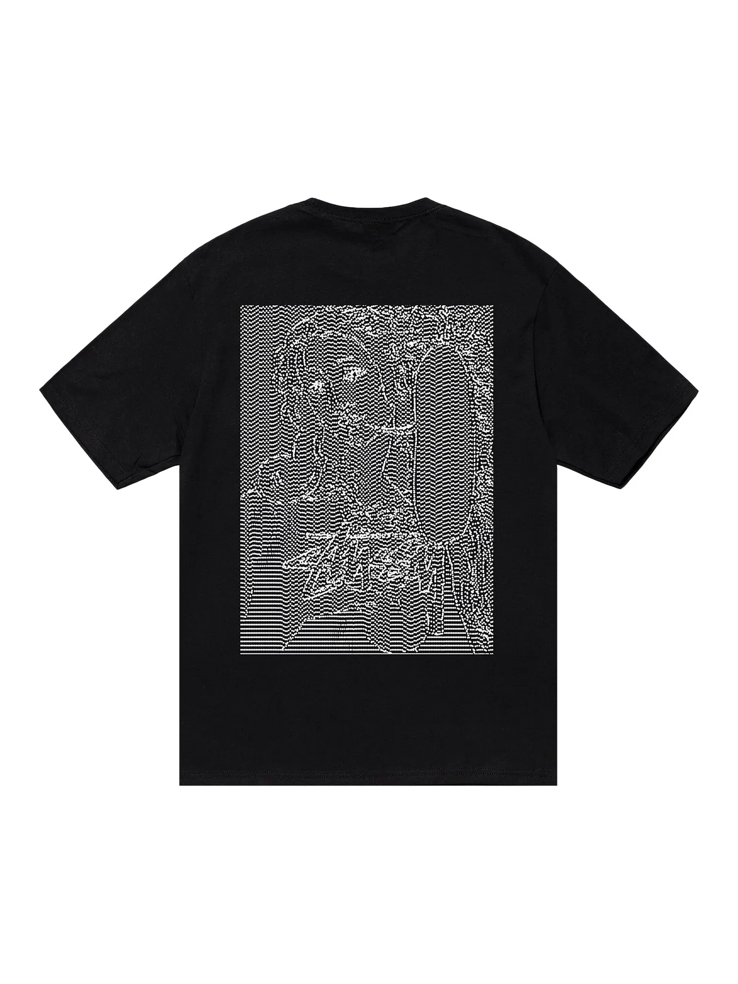 Футболка Stussy в горошек и петли — изображение 2 из 2, черный