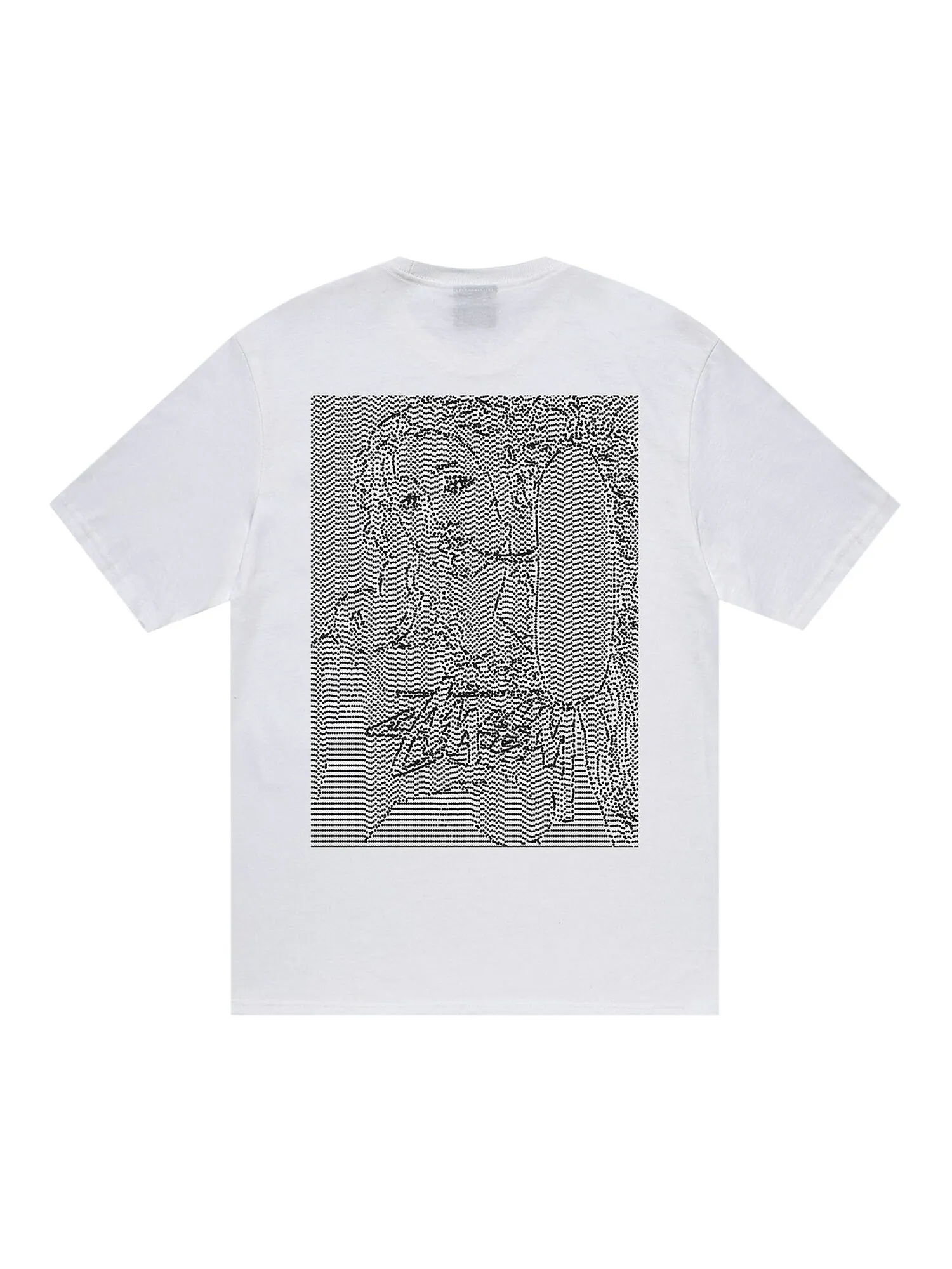 Футболка Stussy в горошек и петли — изображение 2 из 2, белый