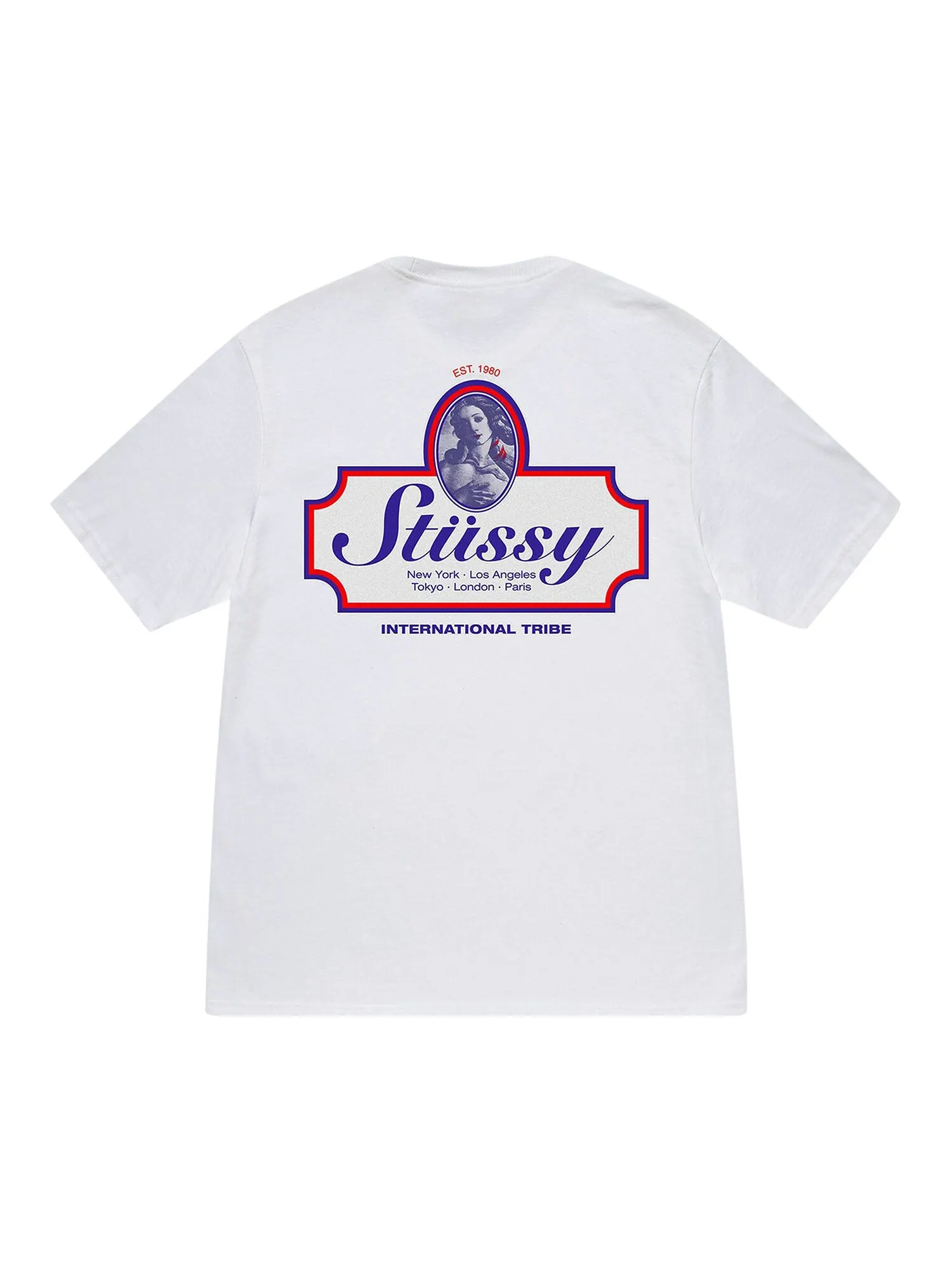 Футболка Stussy Authentic Белая — изображение 2 из 2, белый