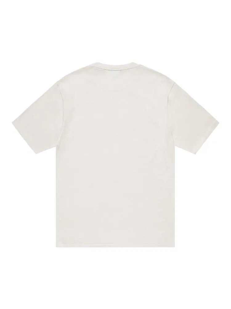 Футболка Stussy Pigment Dyed Small Stock 'Natural' — изображение 2 из 2, белый