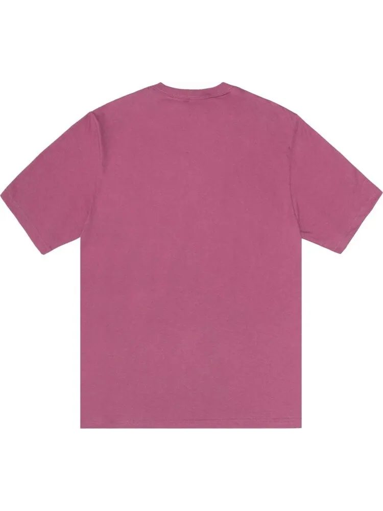Футболка Stussy Dobermans 'Berry' — изображение 2 из 2, розовый