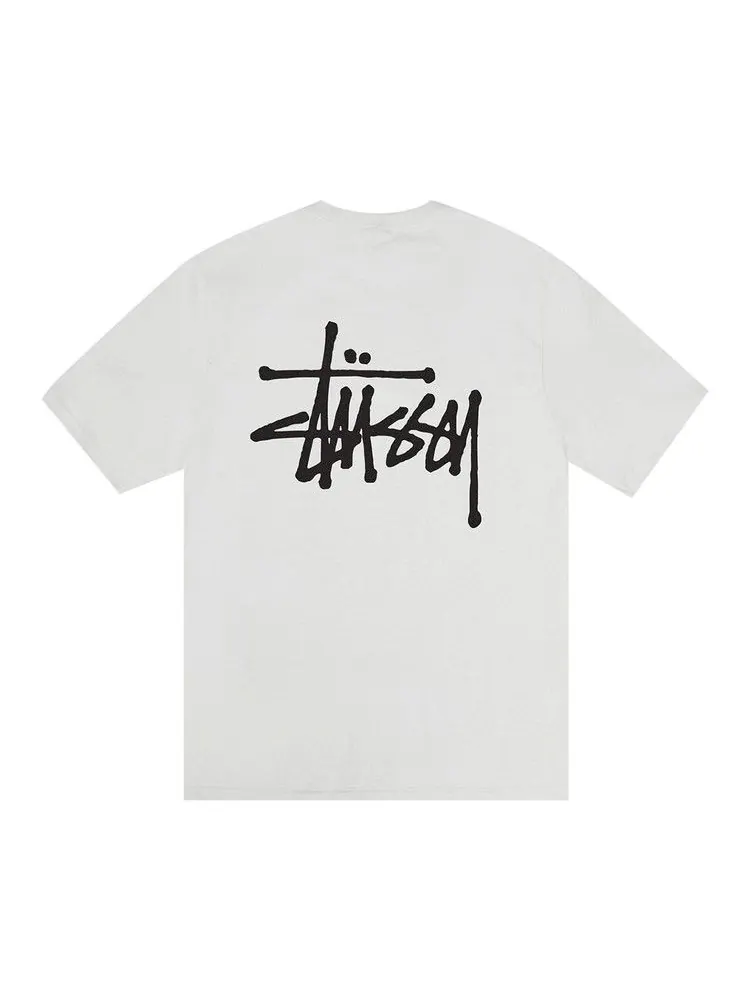 Футболка Stussy Basic Tee — изображение 2 из 2, туманный