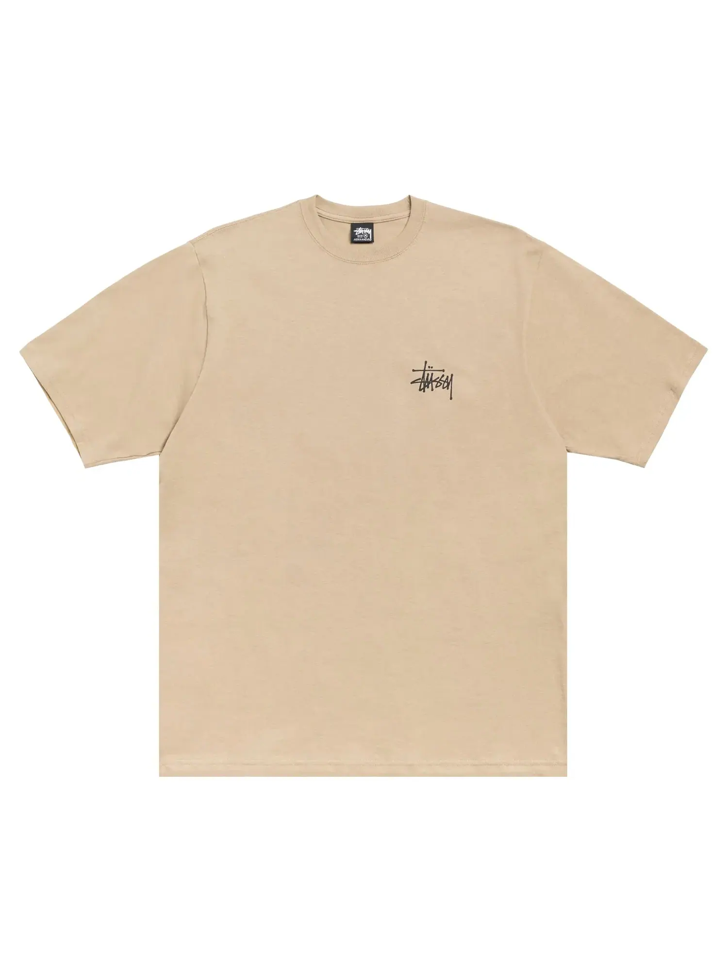 Базовая футболка Stussy StüSsy — изображение 1 из 2, хаки