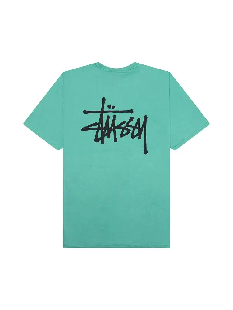 Базовая футболка Stussy — изображение 2 из 2, синий