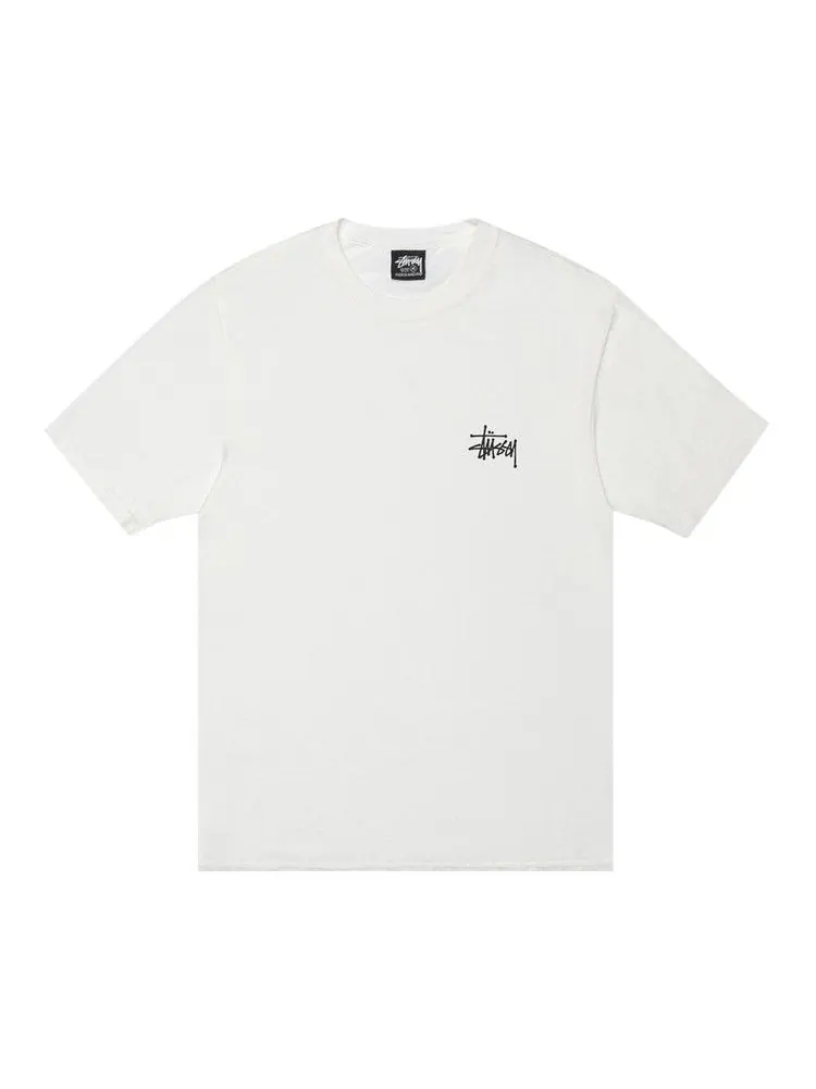 Футболка Stussy Basic Tee Pigment Dyed — изображение 1 из 2, прозрачный