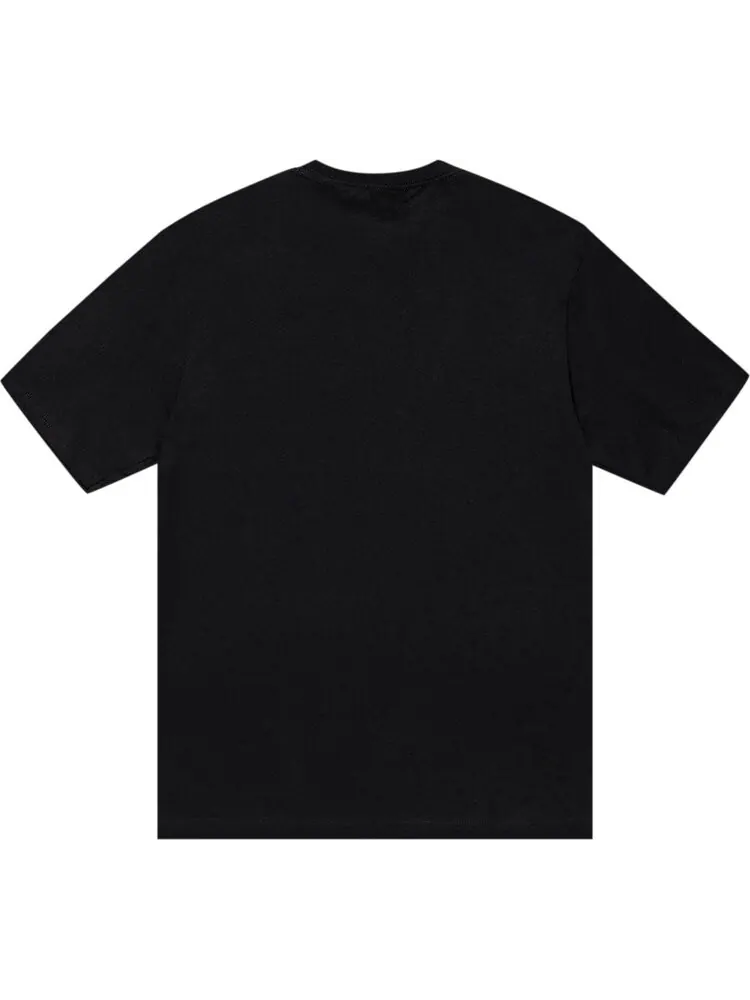 Футболка Stussy International Pigment Dyed 'Black' — изображение 2 из 2, черный