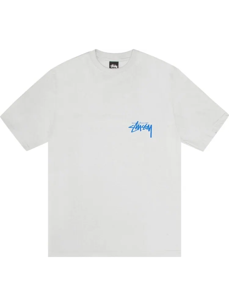 Футболка Stussy Beat Crazy 'Fog' — изображение 1 из 2, серый