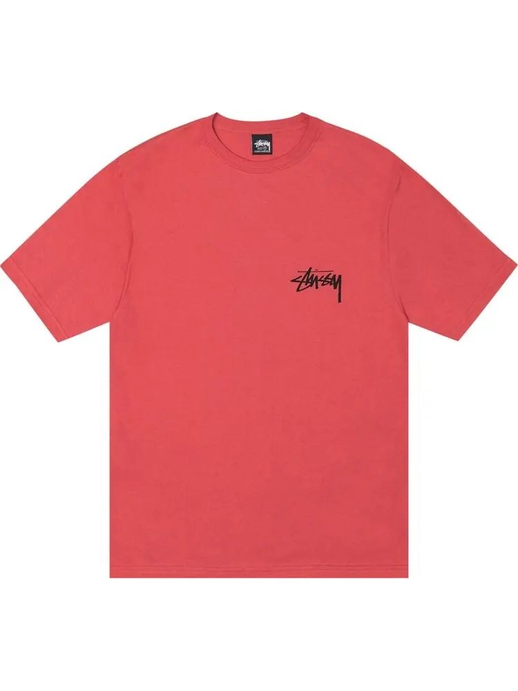Футболка Stussy Dog Collage 'Pepper' — изображение 1 из 2, красный