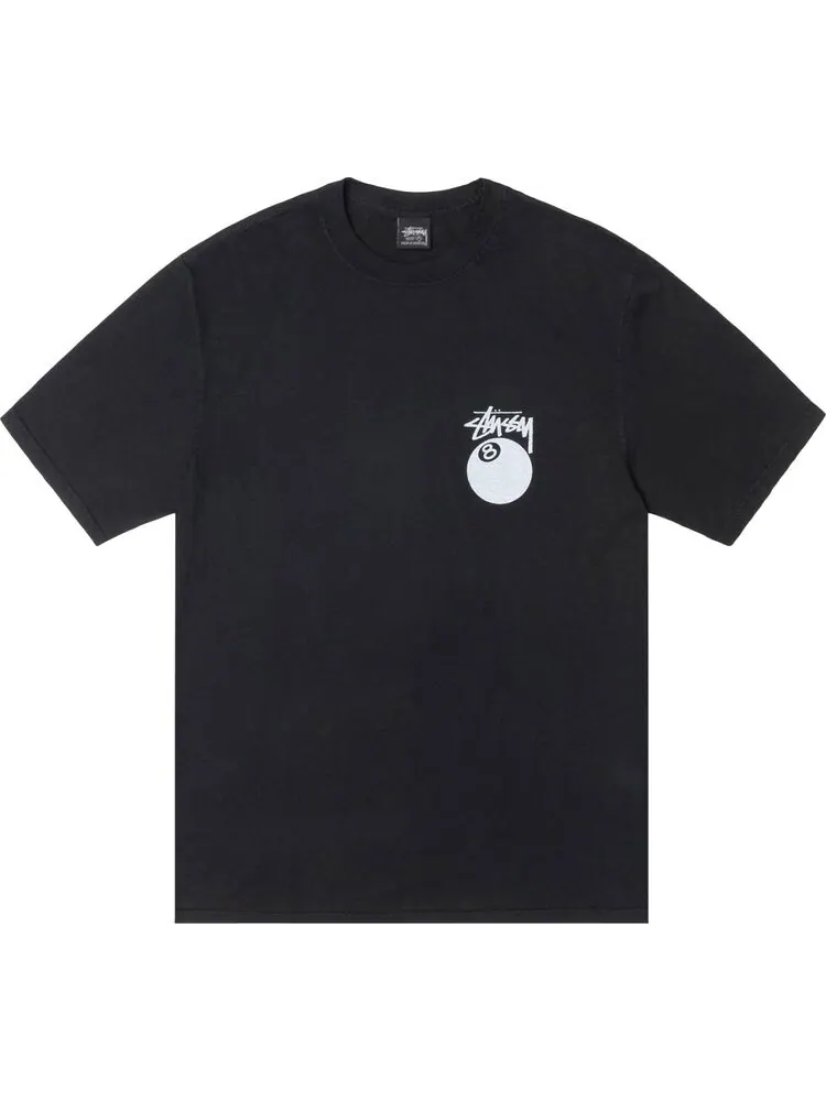 Футболка Stussy 8 Ball 'Black' — изображение 1 из 2, черный