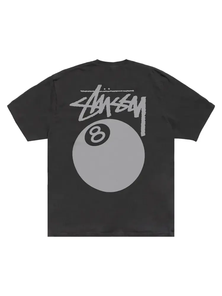Футболка Stussy 8 Ball — изображение 2 из 2, черный