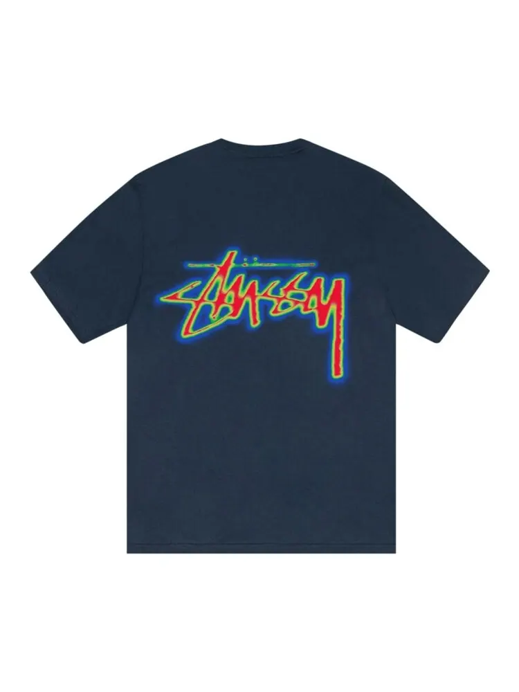 Футболка Stussy Thermal Stock Tee — изображение 2 из 2, синий