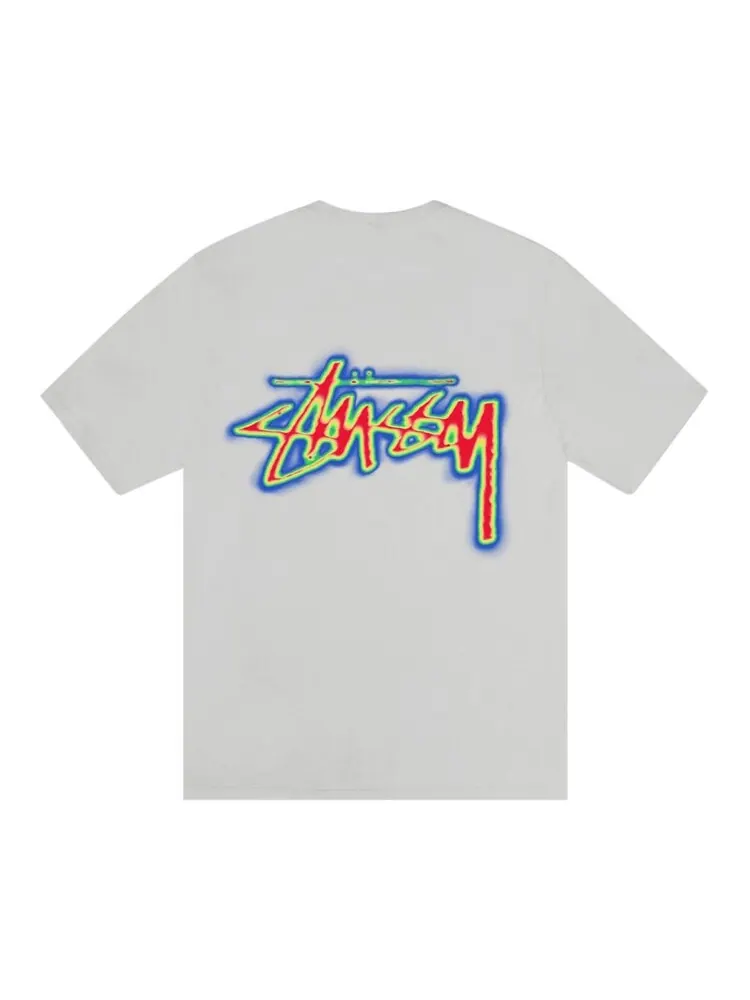 Футболка Stussy Thermal Stock Tee — изображение 2 из 2, серый