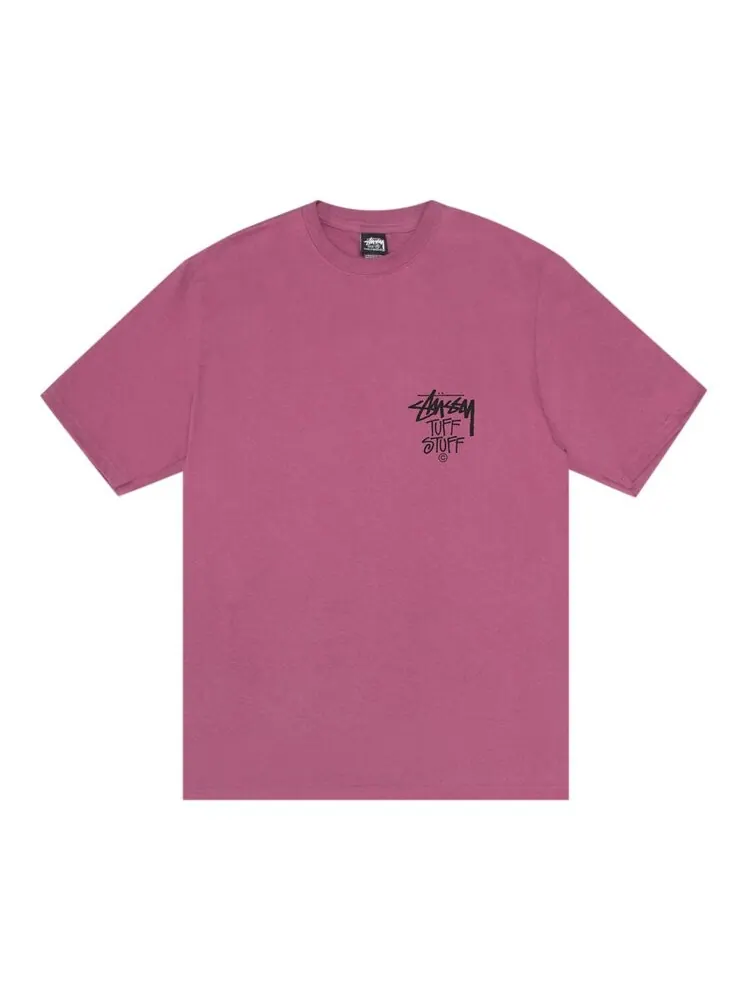 Футболка Stussy Tuff Stuff Tee — изображение 1 из 2, розовый