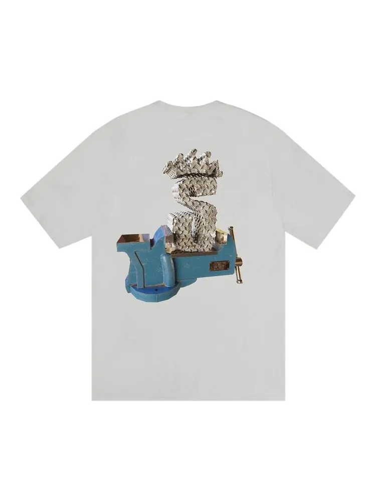 Футболка Stussy Tuff Stuff Tee — изображение 2 из 2, серый